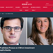 GA_P advises Prosus on 164m investment in Brazils Movile